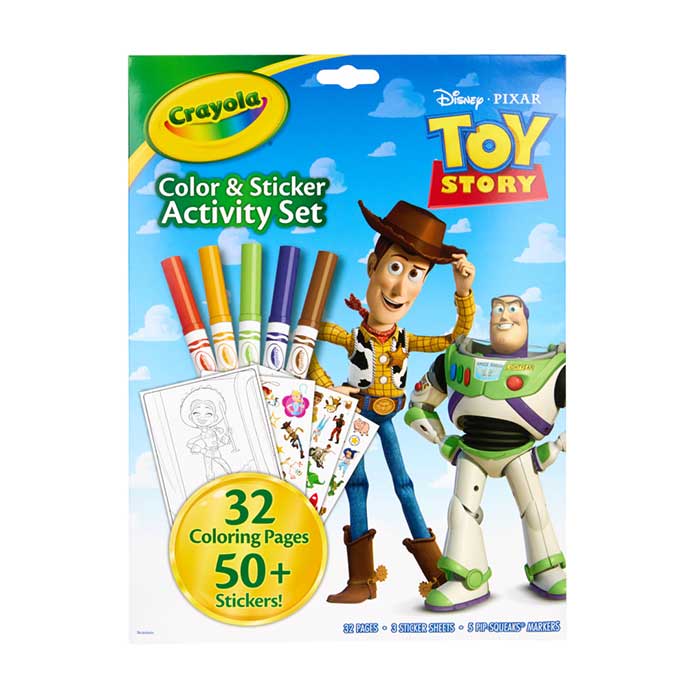 Toy Story 5 Color &amp; Sticker Activity Set