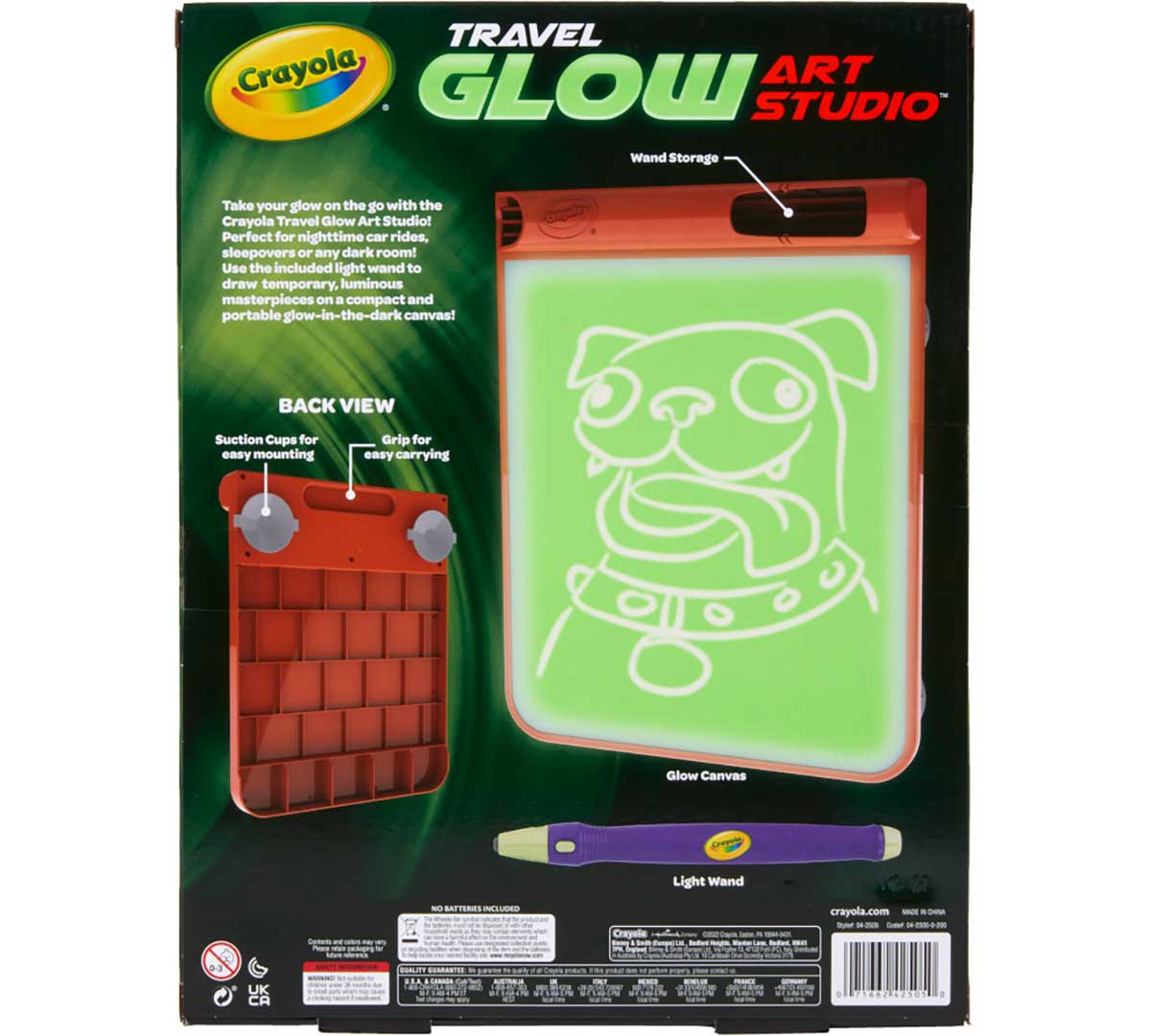 Travel Glow Art Studio Glow in the Dark Canvas