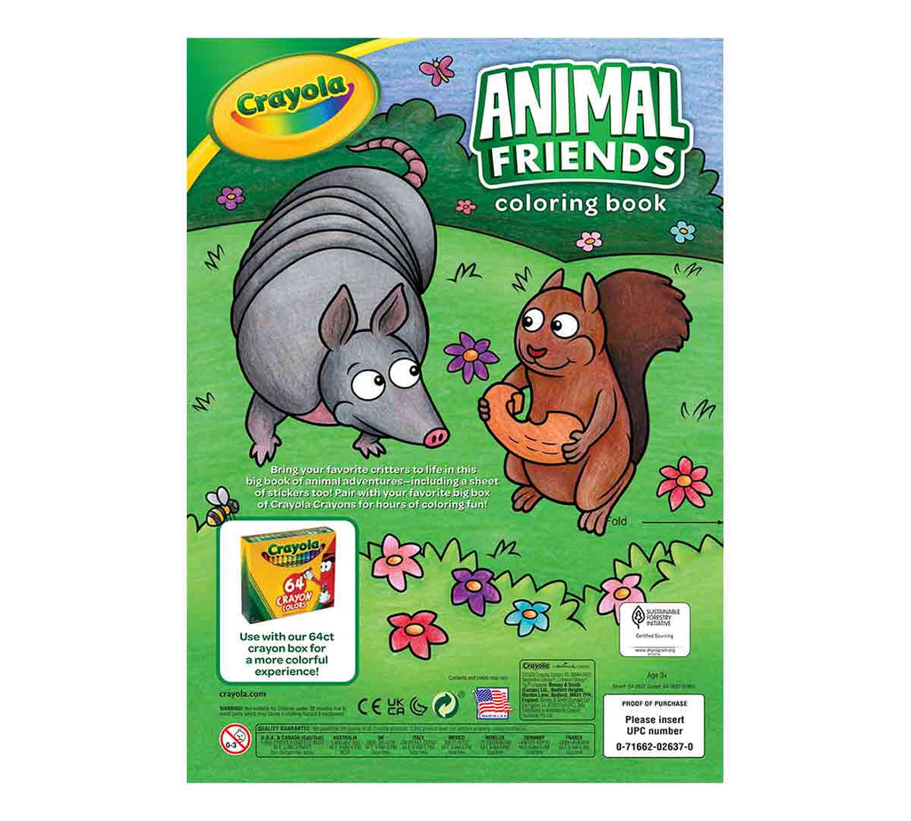 Animal Friends Coloring Book 96 Animal Coloring Pages