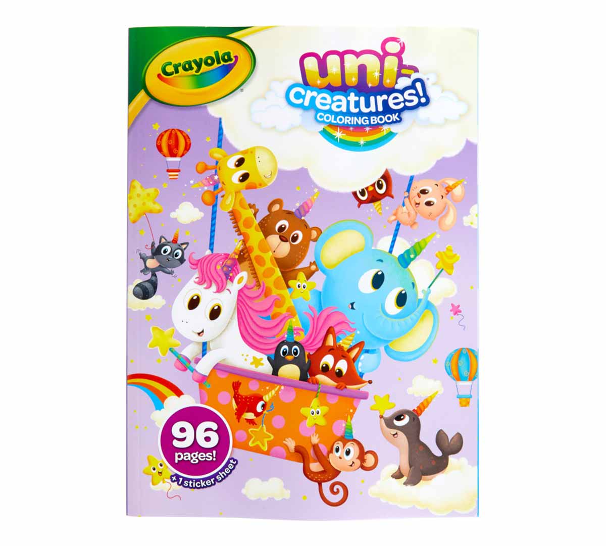Uni-Creatures Coloring Book 96 Unicorn Coloring Pages
