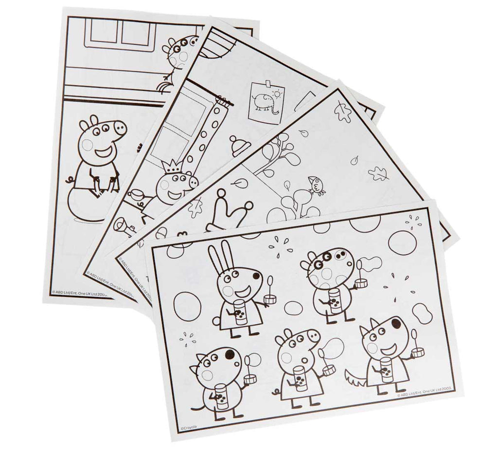 Peppa Pig Coloring &amp; Sticker Book 96 Pages