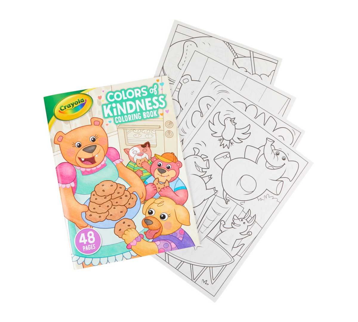 Colors of Kindness Coloring Book 48 Pages