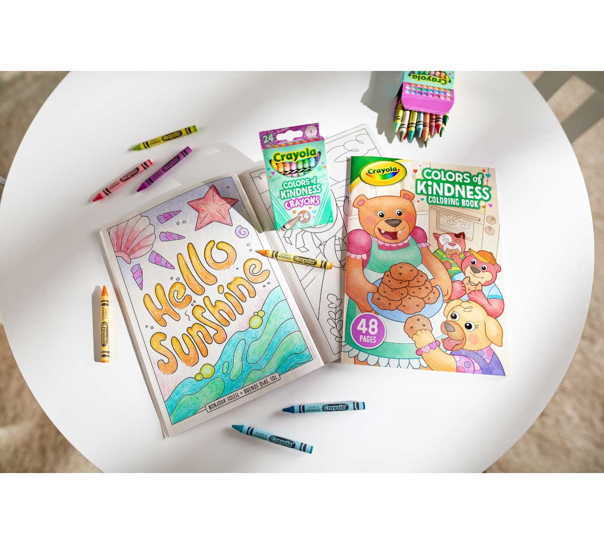 Colors of Kindness Coloring Book 48 Pages