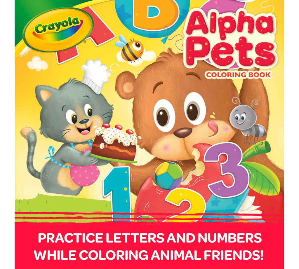 Alpha Pets Coloring Book 96 Pages