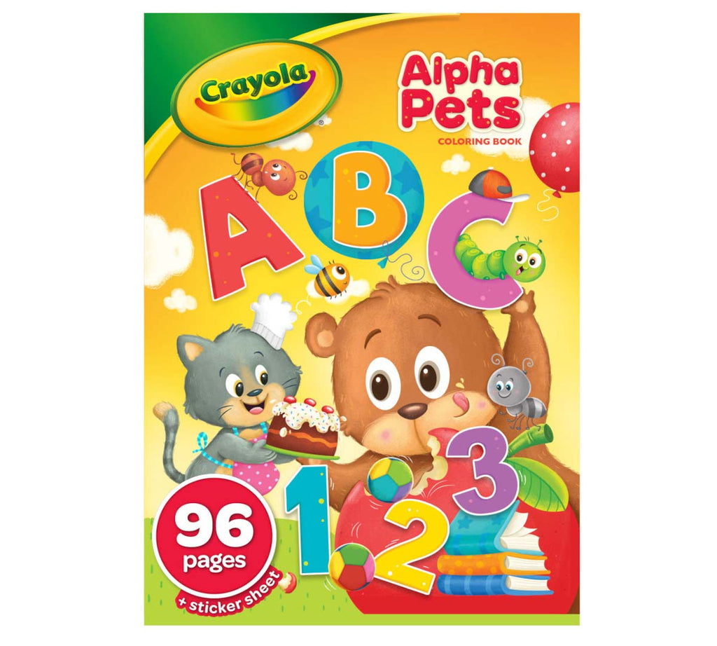 Alpha Pets Coloring Book 96 Pages