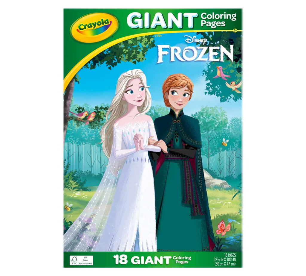 Giant Frozen Coloring Pages 18 Pages