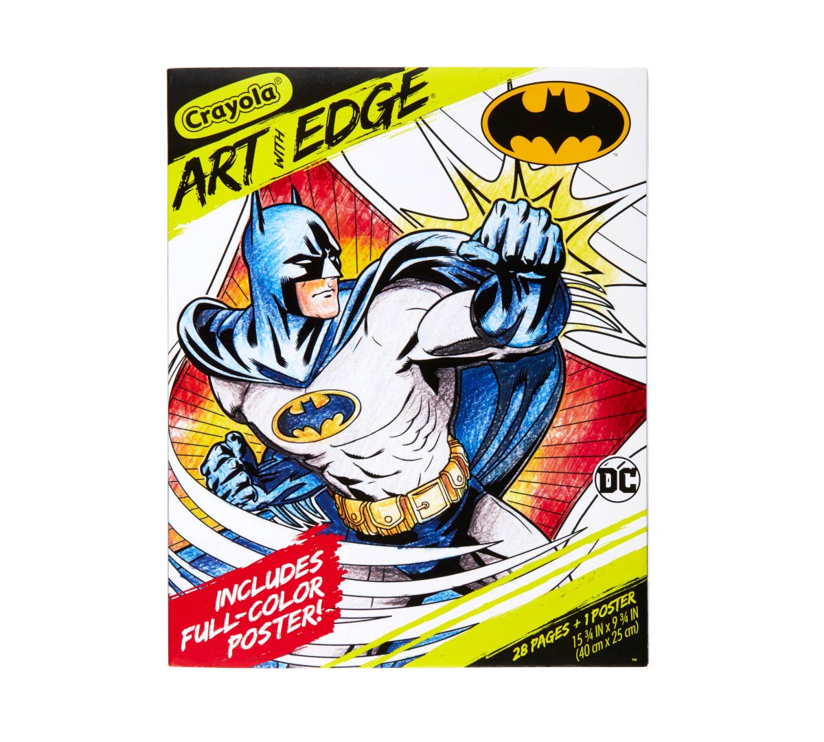 Art with Edge Batman Coloring Pages 28 Sheets