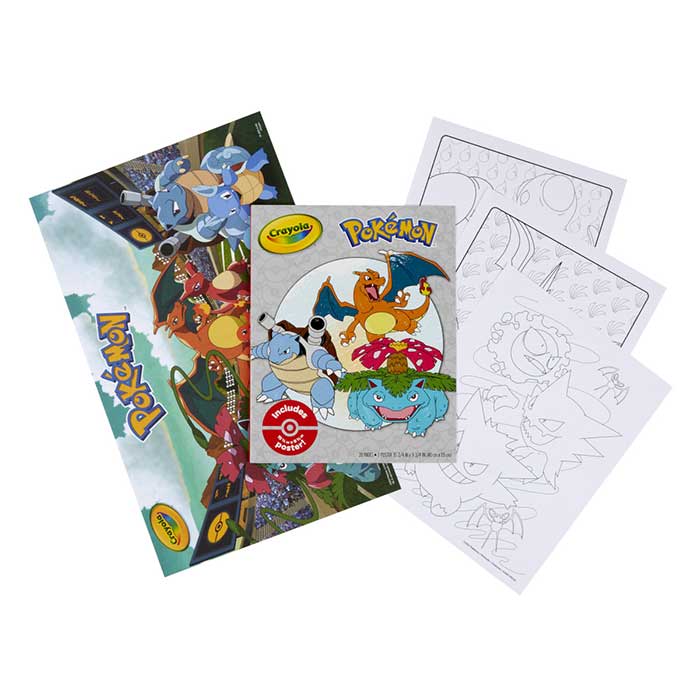Pokémon Coloring Pages 28 pages