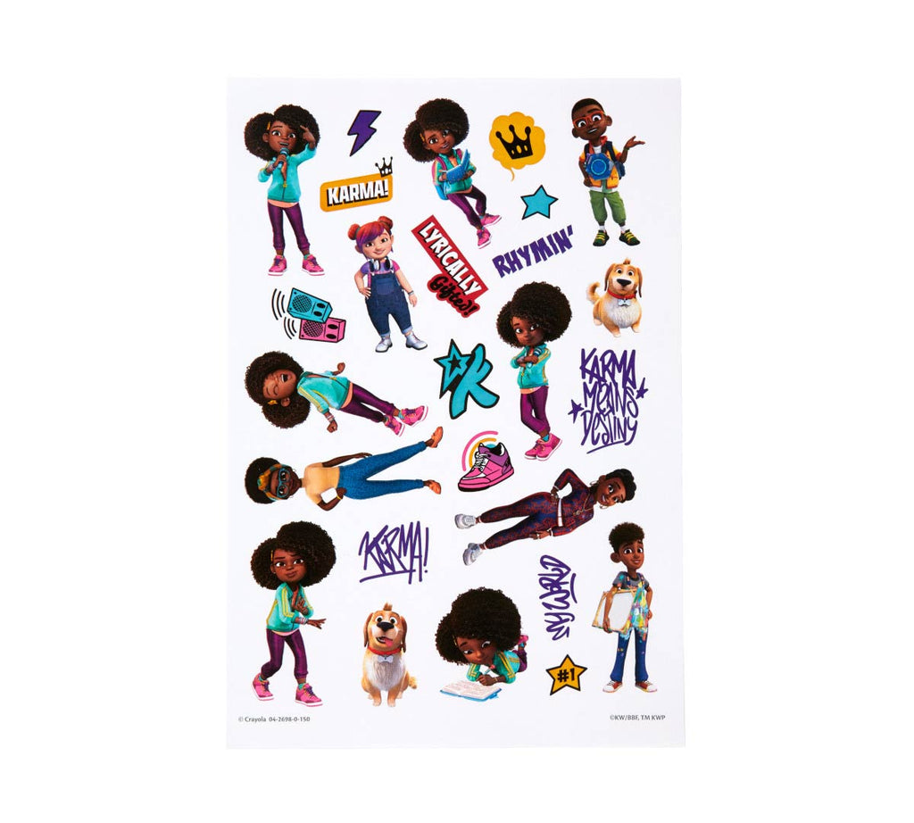 Karma's World Coloring Book 96 Pages
