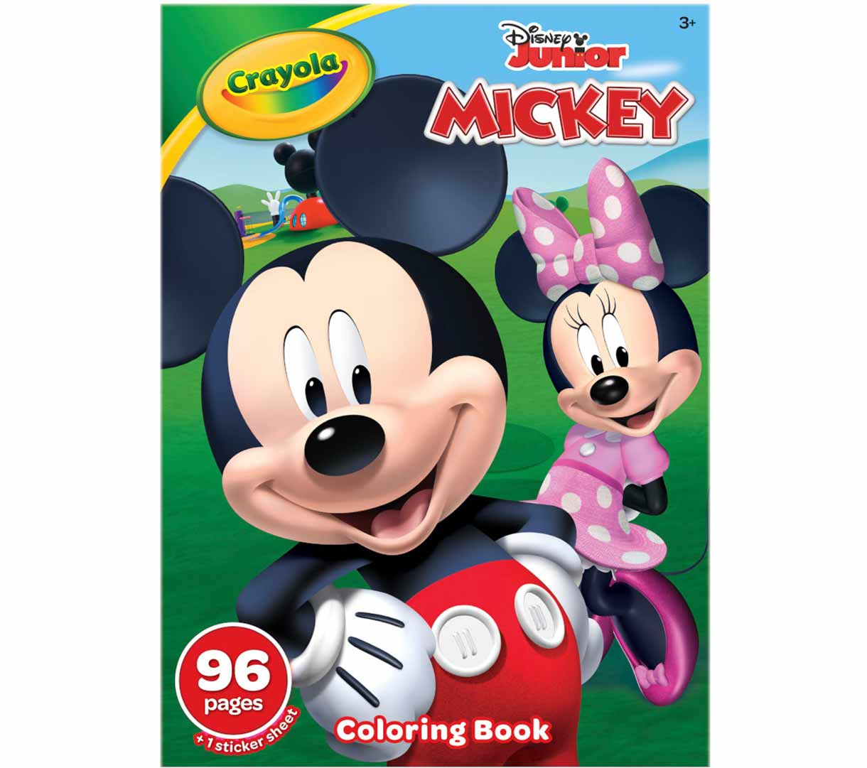 Mickey Mouse Coloring Book &amp; Sticker Sheet 96 Pages