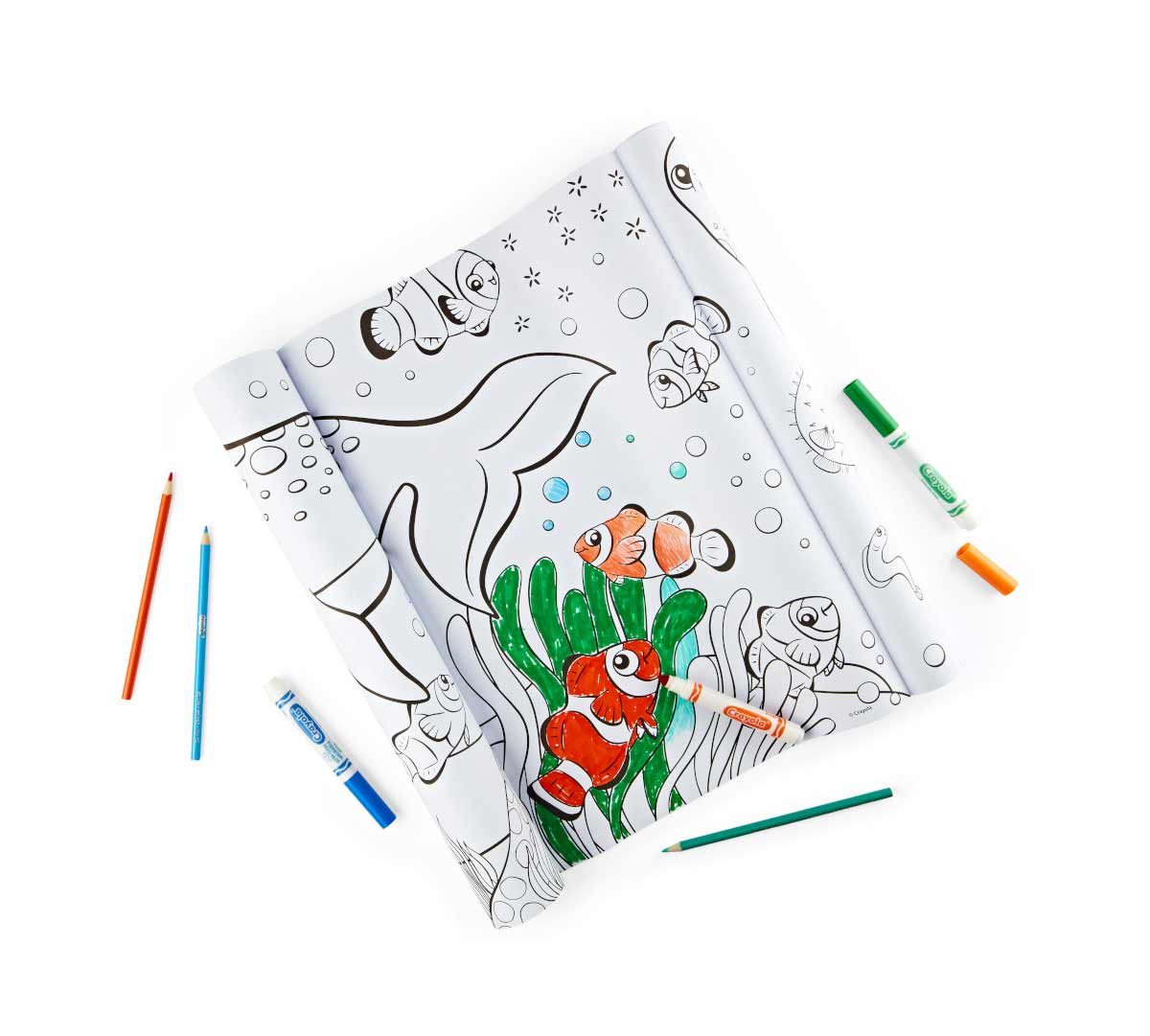 Deep Sea Friends Giant Coloring Roll