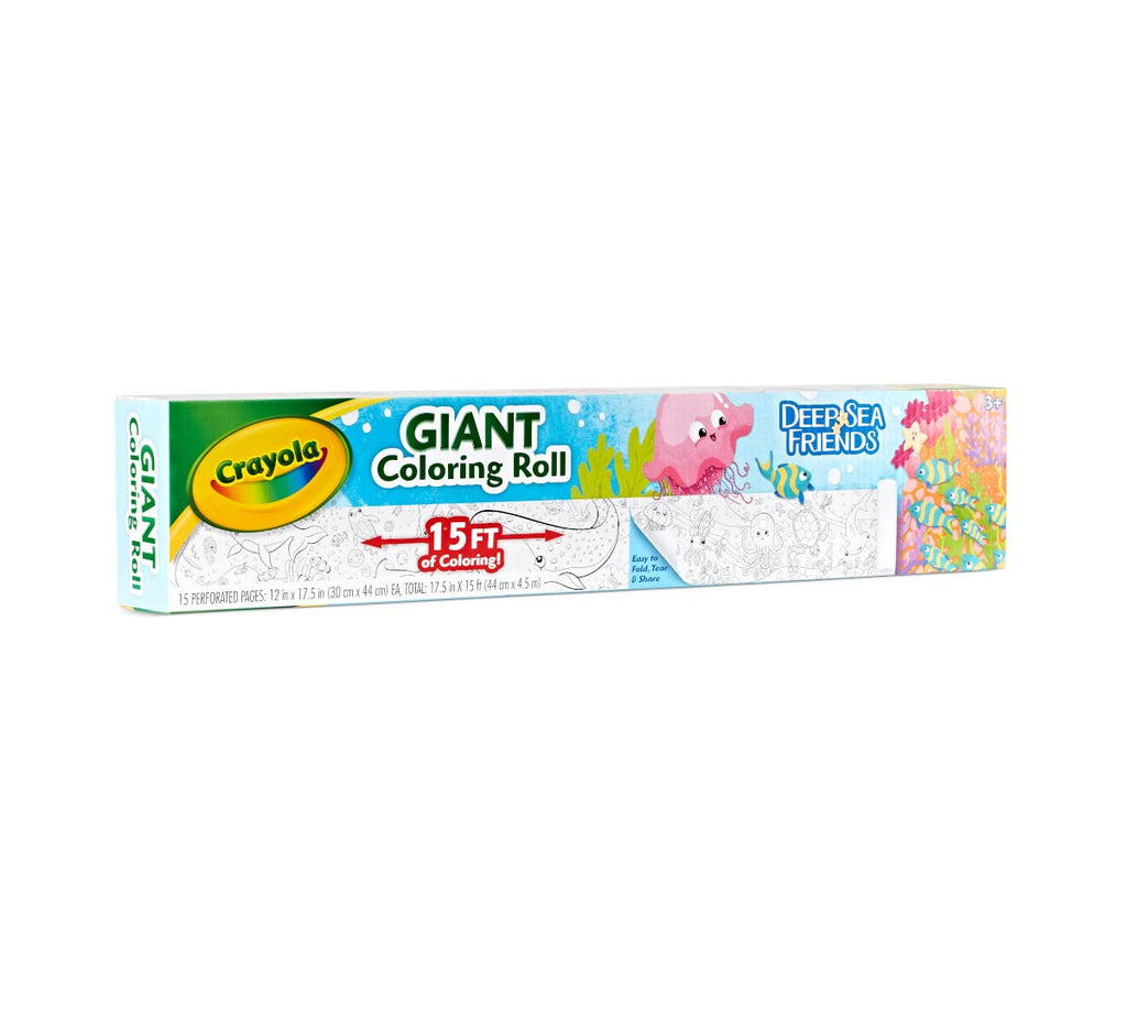 Deep Sea Friends Giant Coloring Roll