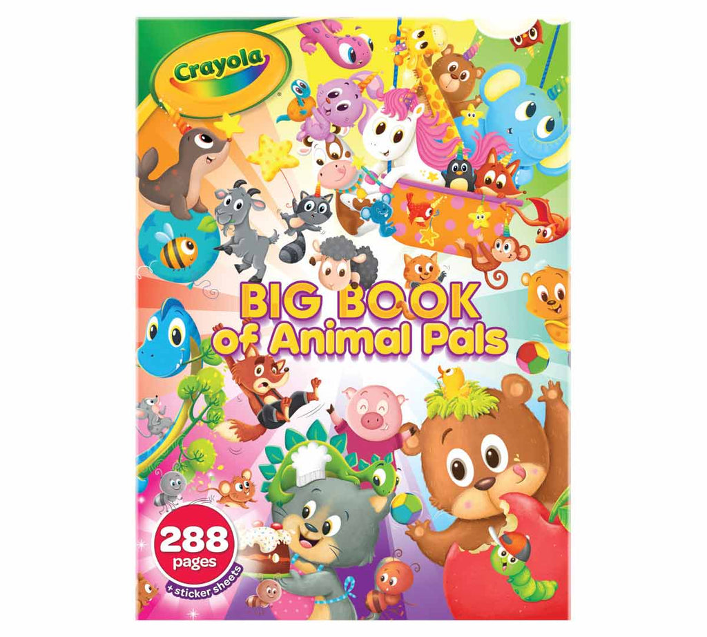 Big Book of Animal Pals Coloring Book 288 pages