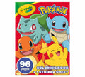 Pokémon Coloring &amp; Sticker Book 96 Pages