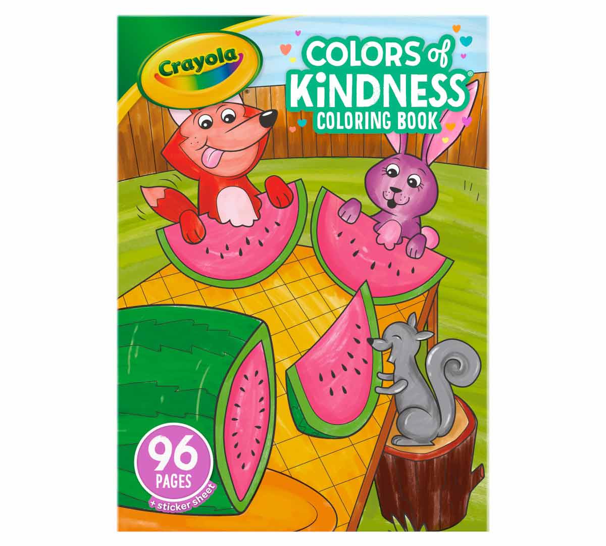 Colors of Kindness Coloring Book 96 pages