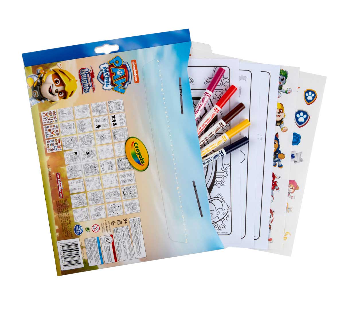 Paw Patrol Color and Sticker Activity Set with Markers