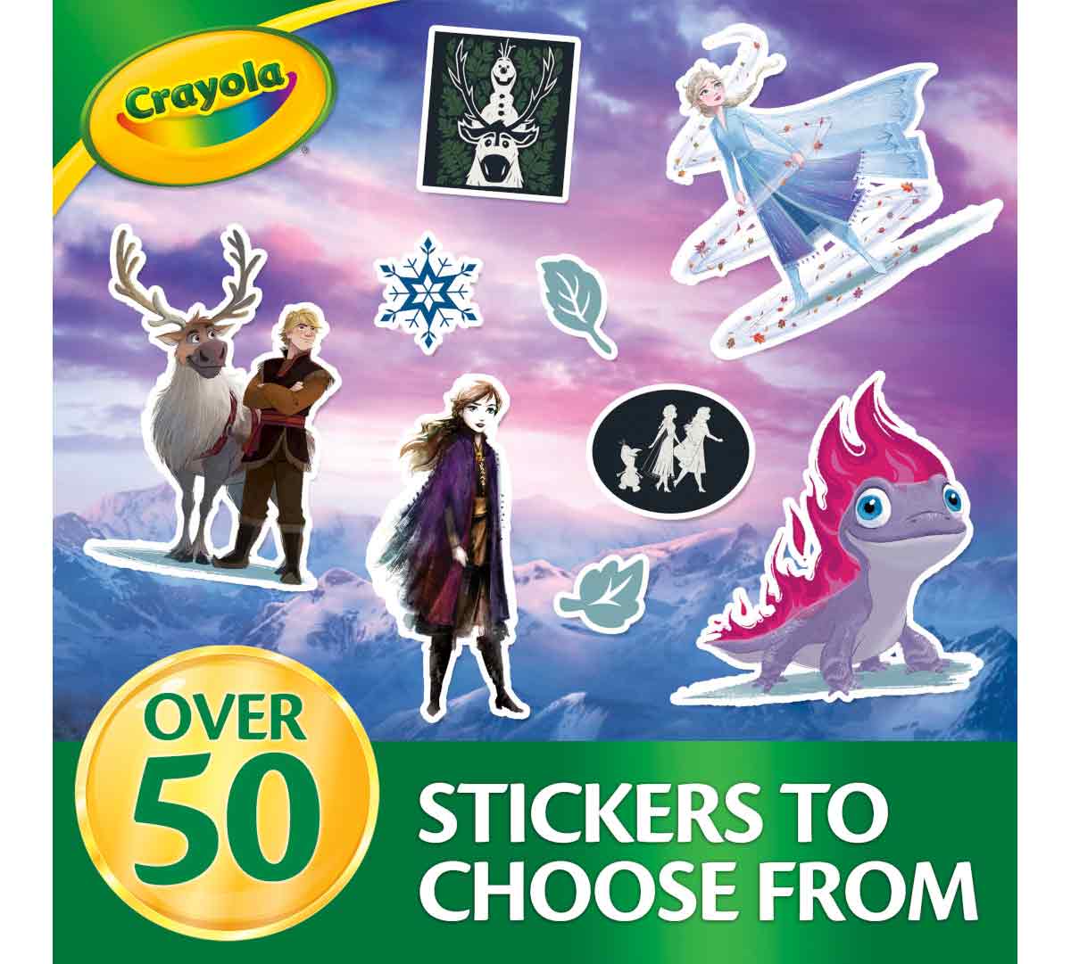Disney Frozen Color and Sticker Activity Set with Markers