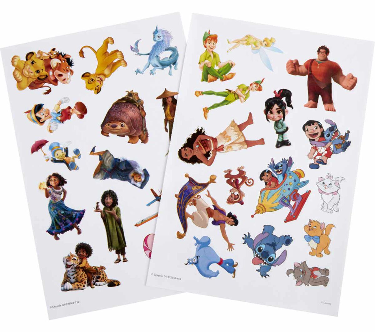 Disney Coloring Book with Stickers 288 Pages