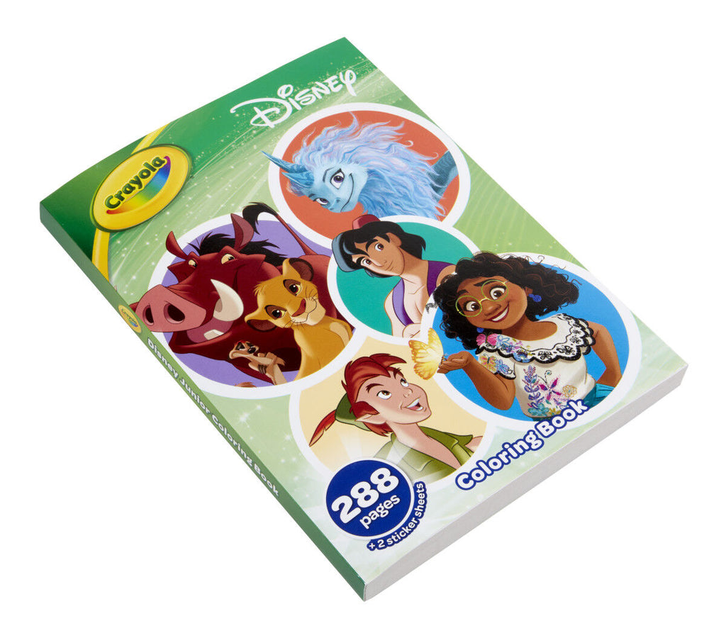 Disney Coloring Book with Stickers 288 Pages
