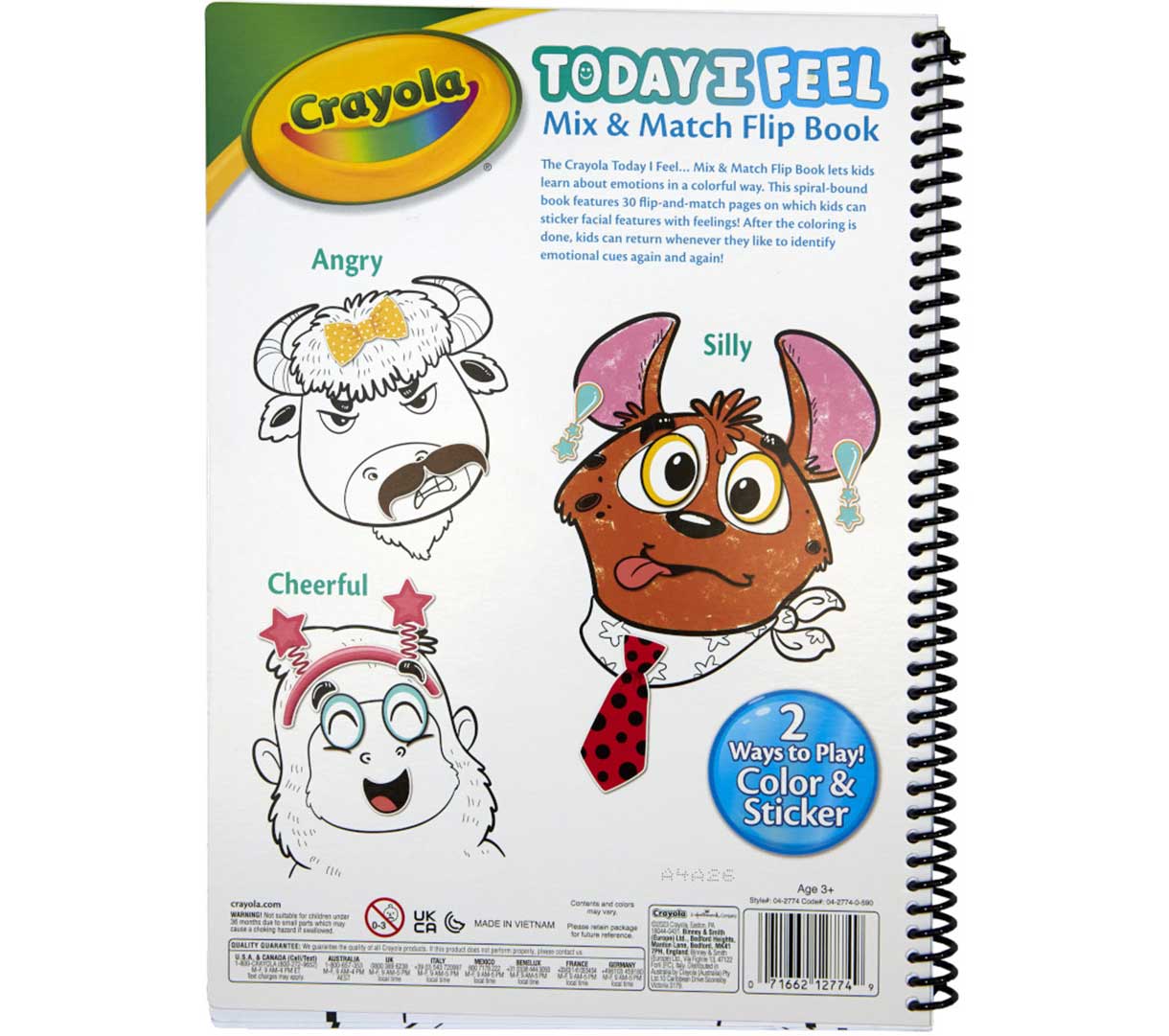 Today I Feel Mix &amp; Match Flip Book
