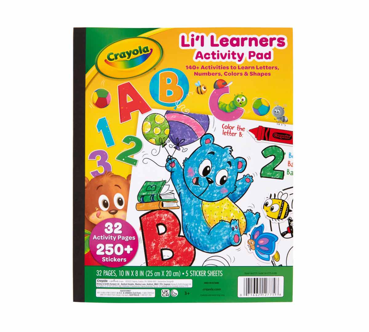 Lil' Learners Activity Pad 32 Pages