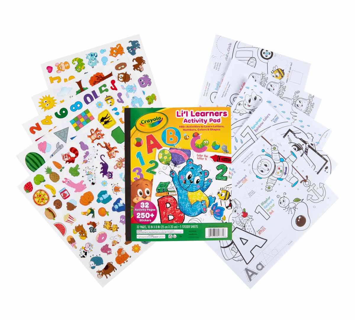 Lil' Learners Activity Pad 32 Pages