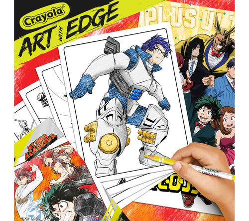 Art With Edge My Hero Academia Coloring Pages