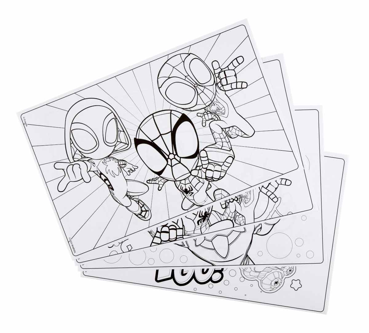 Spidey &amp; His Amazing Friends Giant Coloring Pages