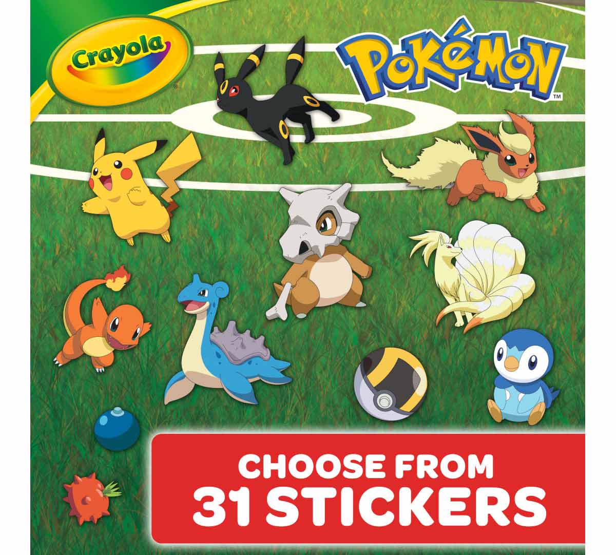 Pokémon Create &amp; Color Coloring Art Case Pikachu