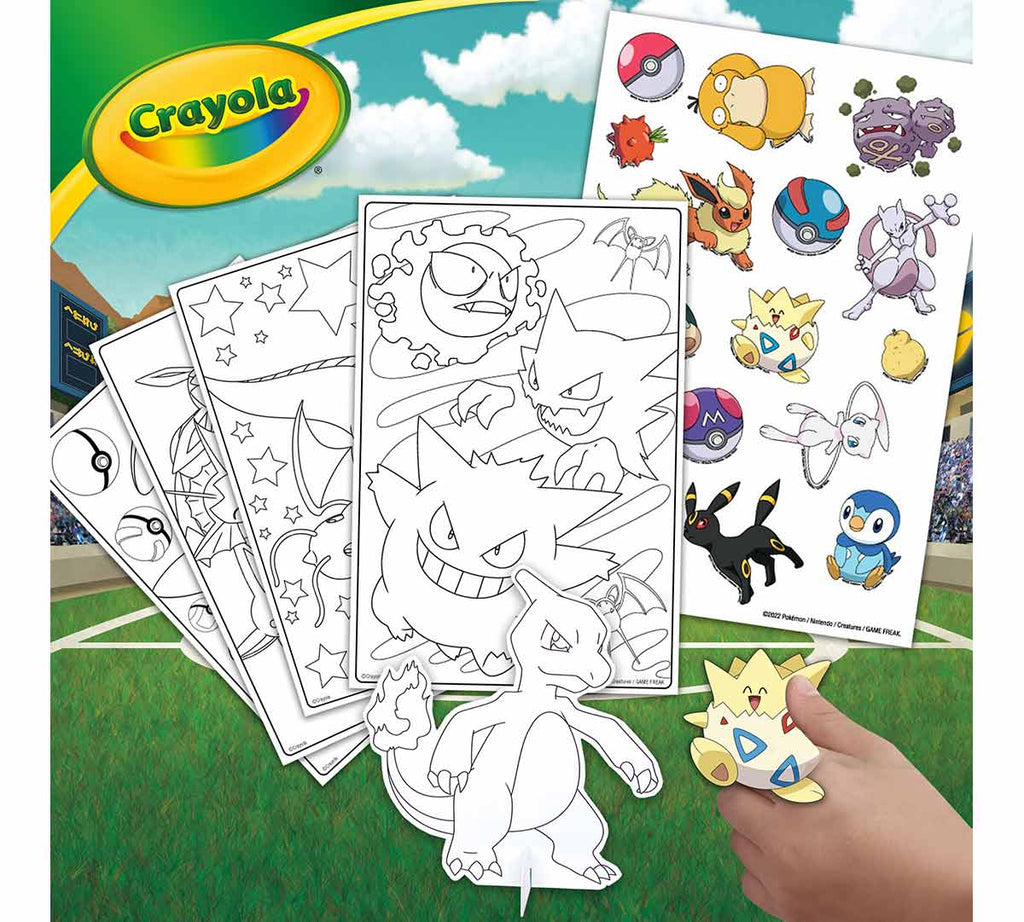 Pokémon Create &amp; Color Coloring Art Case Charmander