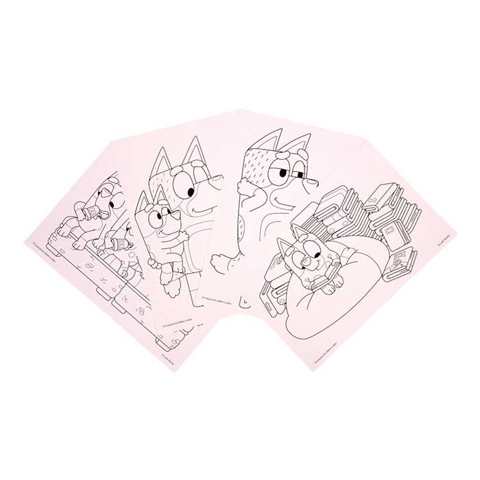Bluey Create &amp; Color Art Case