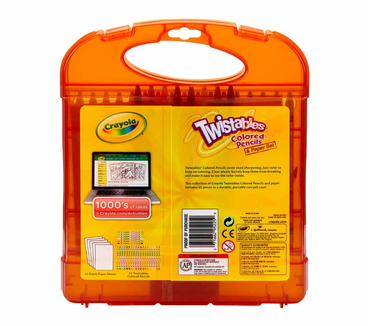 Twistables Colored Pencil &amp; Paper Set