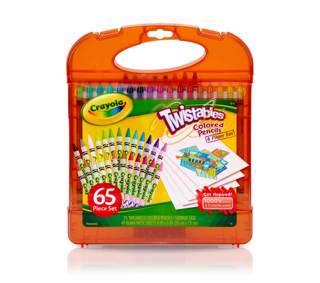 Twistables Colored Pencil &amp; Paper Set