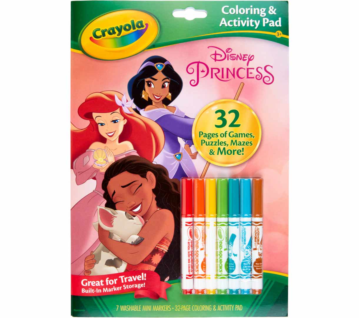 Disney Princess Color and Activity Pad with Markers