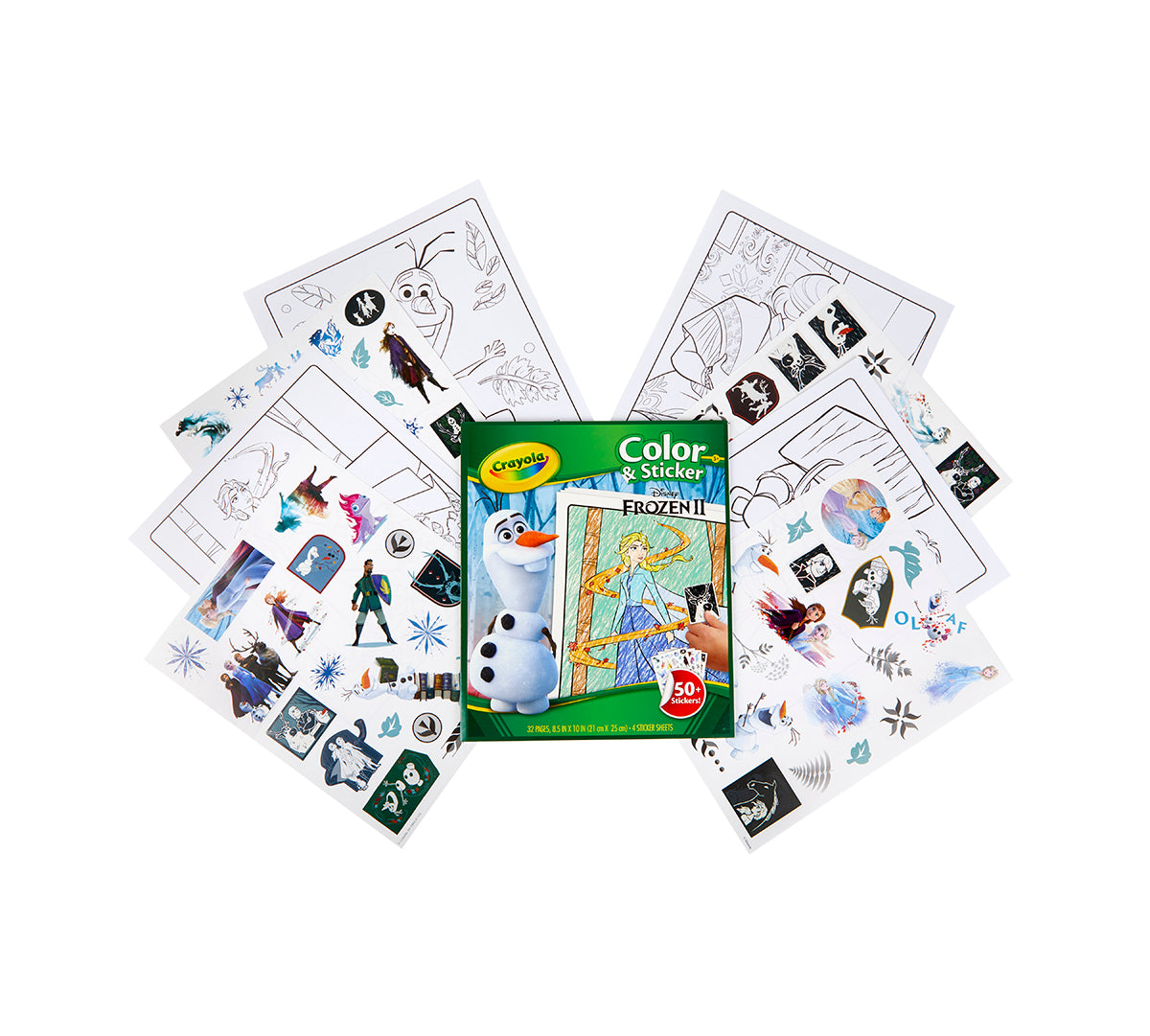 Frozen 2 Color &amp; Sticker Book