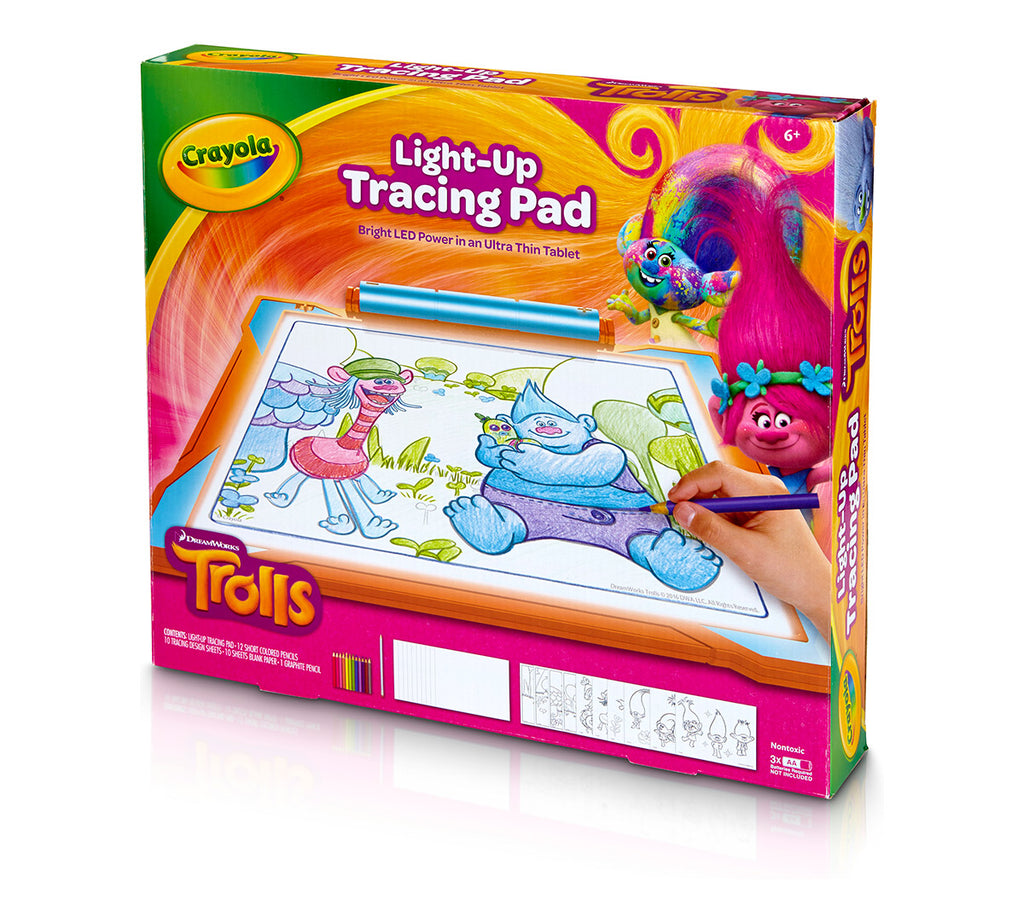 Trolls Light-Up Tracing Pad