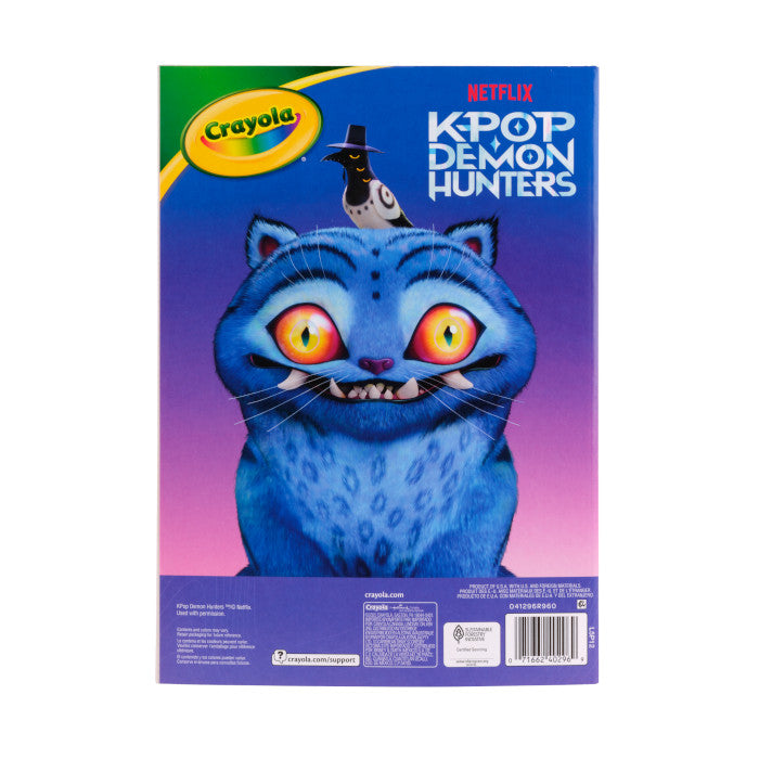 K-Pop Demon Hunters Coloring Book 96 pages