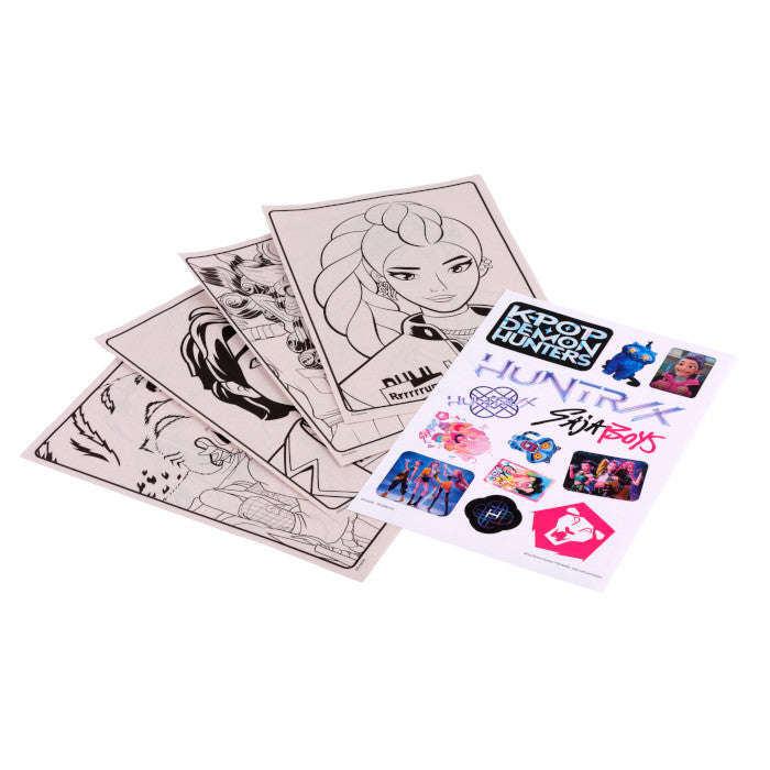 K-Pop Demon Hunters Coloring Book 96 pages