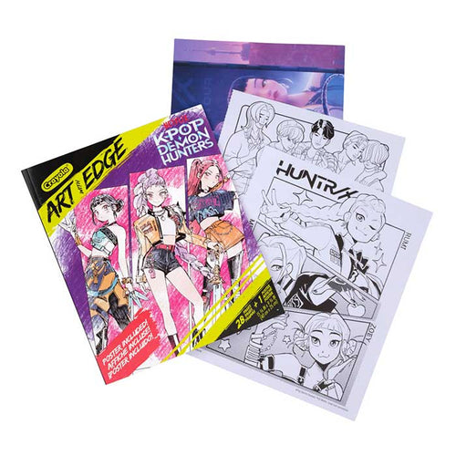 Art with Edge K-Pop Demon Hunters 28 Coloring Pages