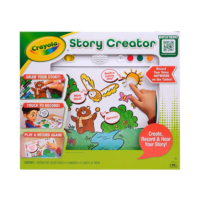 Crayola Story Creator Interactive Sound Tablet for Kids