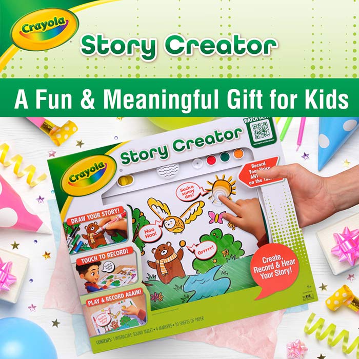 Crayola Story Creator Interactive Sound Tablet for Kids