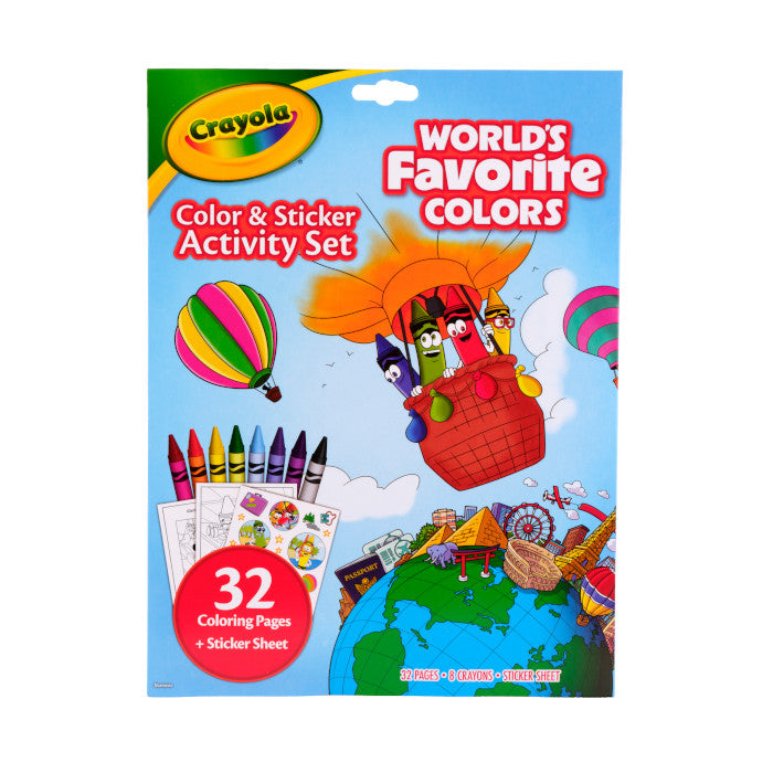 World's Favorite Colors Activity Set