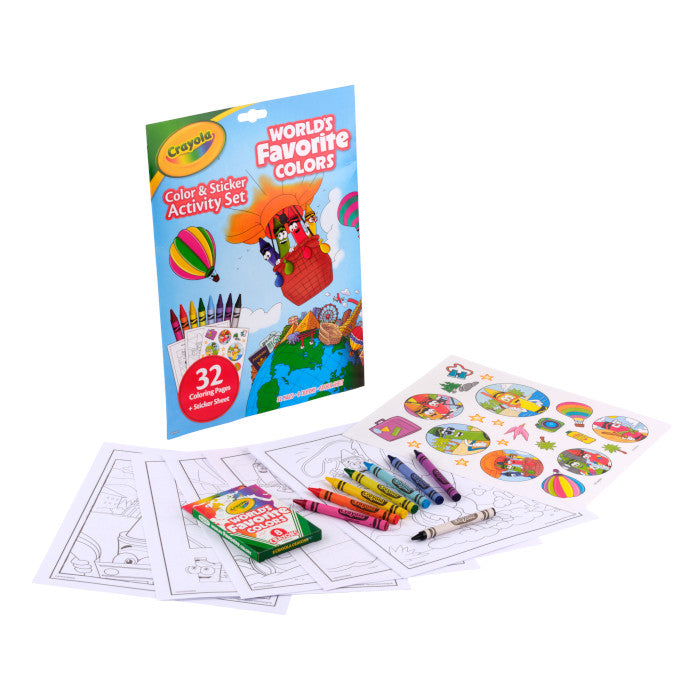 World's Favorite Colors Activity Set