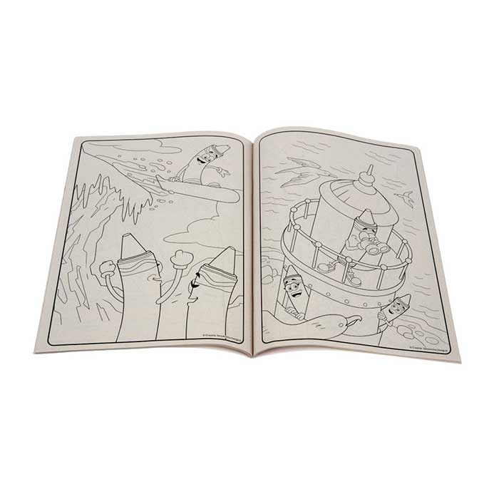 World's Favorite Colors Coloring Book 48 pages
