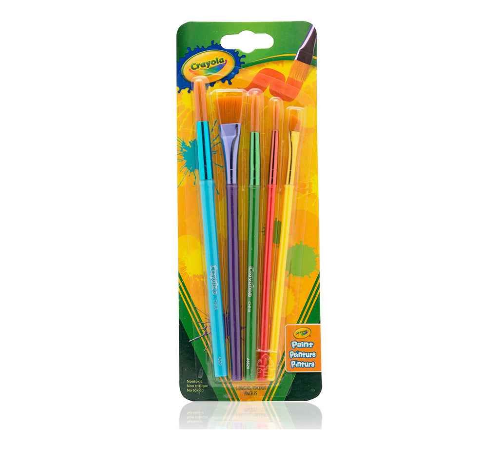 Arts &amp; Crafts Brushes 5 Count