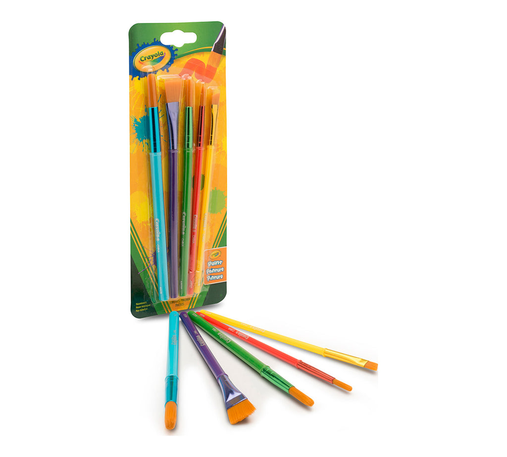 Arts &amp; Crafts Brushes 5 Count