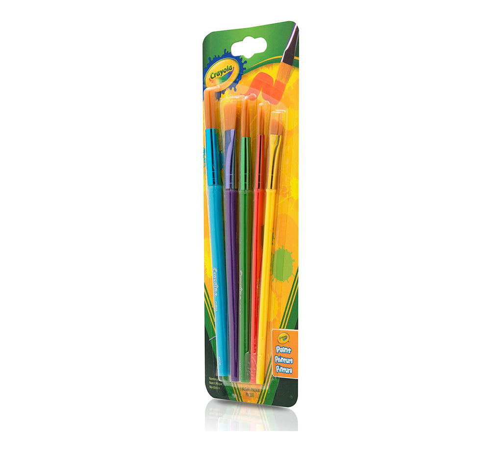 Arts &amp; Crafts Brushes 5 Count