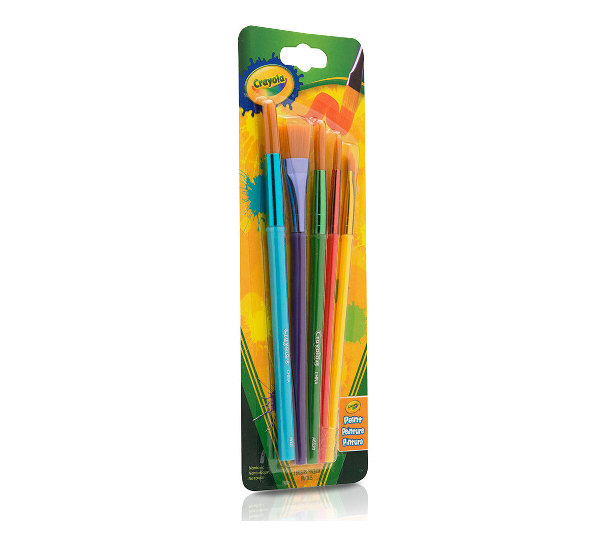 Arts &amp; Crafts Brushes 5 Count