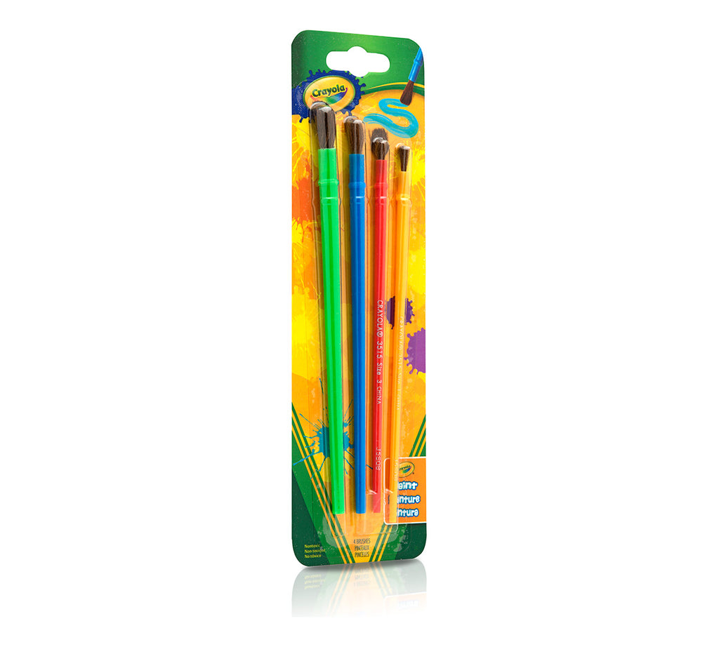 Paint Brushes 4 Count