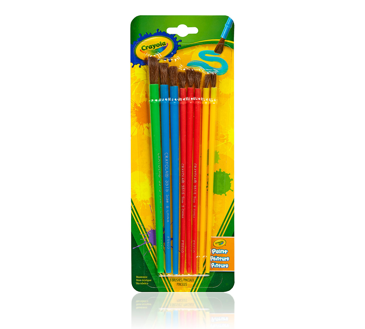 Paint Brush Set 8 Count
